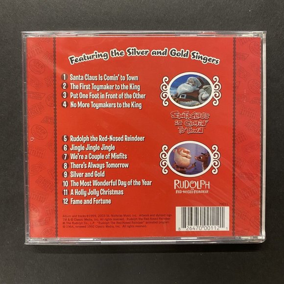 Songs From The Christmas Classics: Santa Claus is Comin' To Town (CD) Sealed - Picture 2 of 2